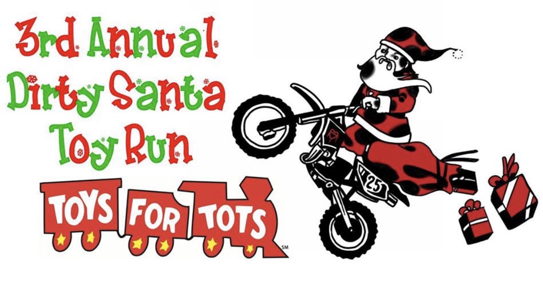 Dirty Santa Toy Run. December 2nd. 8am-5pm. 2 E. Darkwater ln, Pottsville PA 17901.