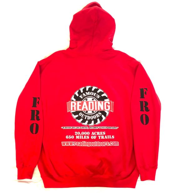 Reading Outdoors Apparel | Red Hoodie