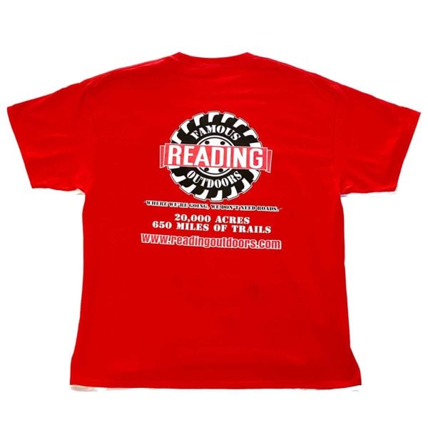 Reading Outdoors | T-shirt Red