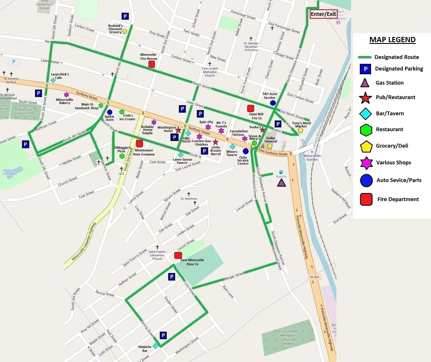 CLICK HERE FOR EVENT MINERSVILLE MAP