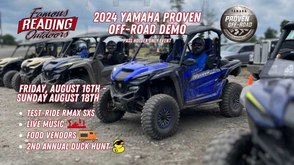 2024 Yamaha Proven Off-Road Demo | Aug 16-18, 2024