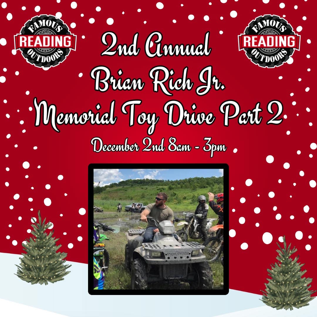 2nd Annual Brian Rich Jr. Memorial Toy Ride Part 2 Sat, Dec 2, 2023 @ 7:00 am - 6:00 pm