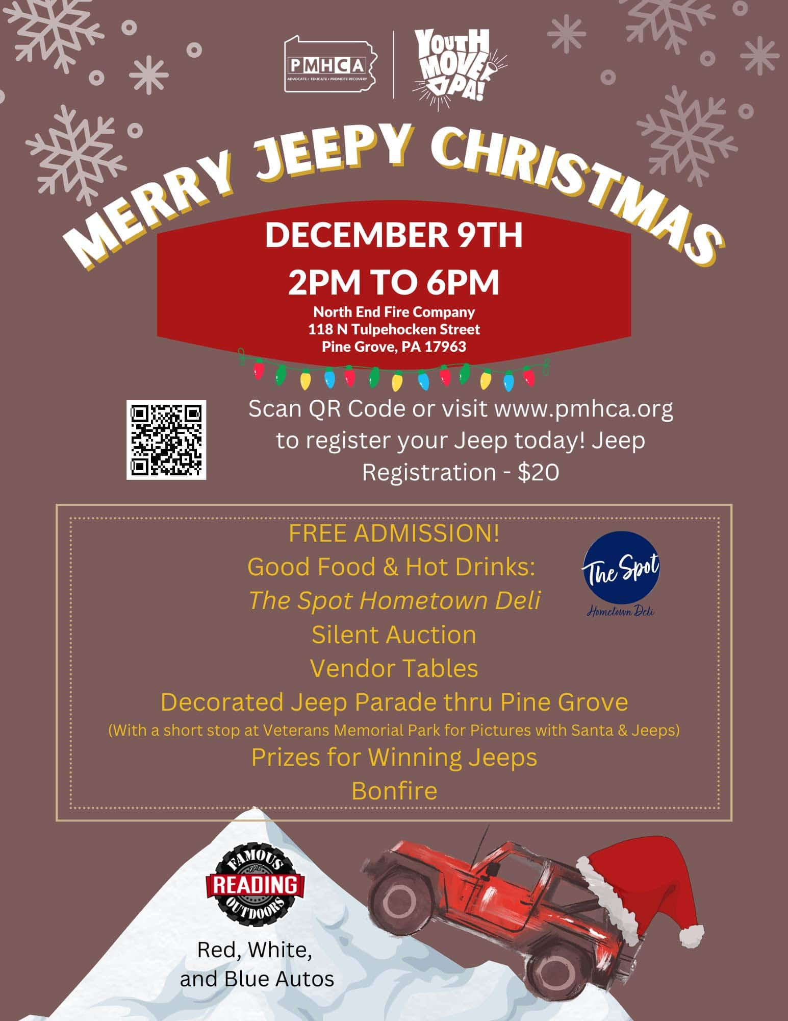 Merry Jeepy Christmas - Saturday, Dec 9th at 2pm