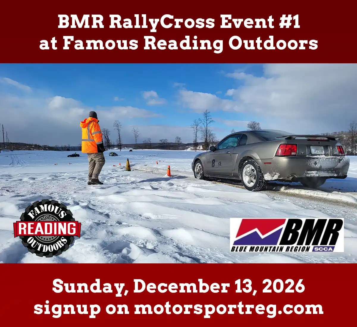 BMR Winter RallyCross Series, Event #1 | December 13, 2026