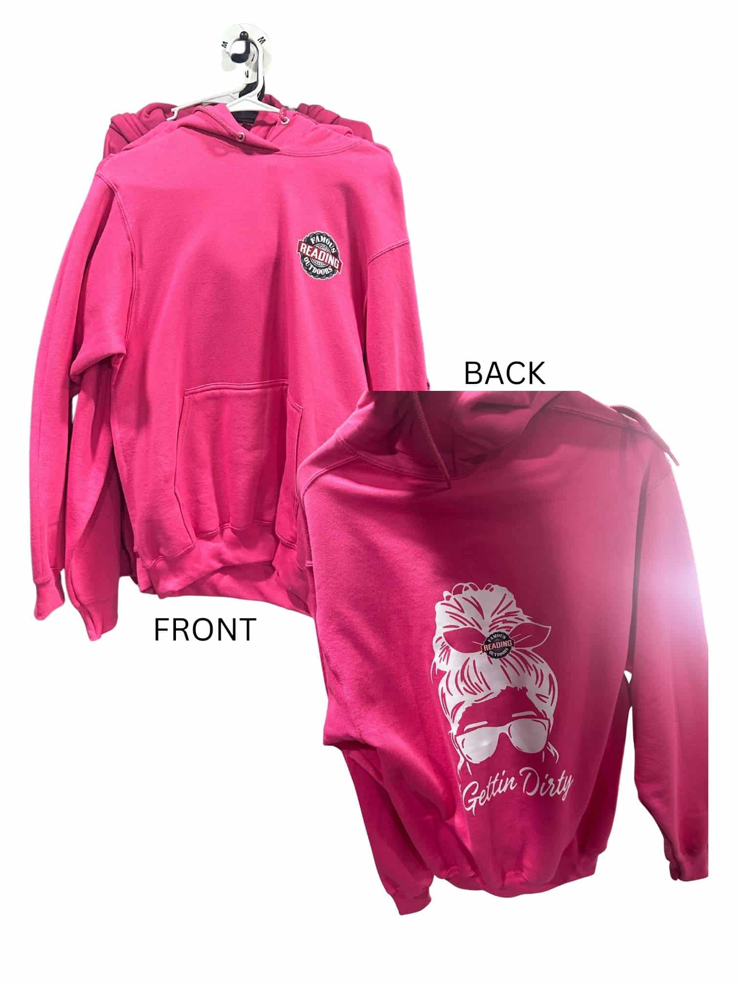 Pink "Gettin Dirty" Hoodie
