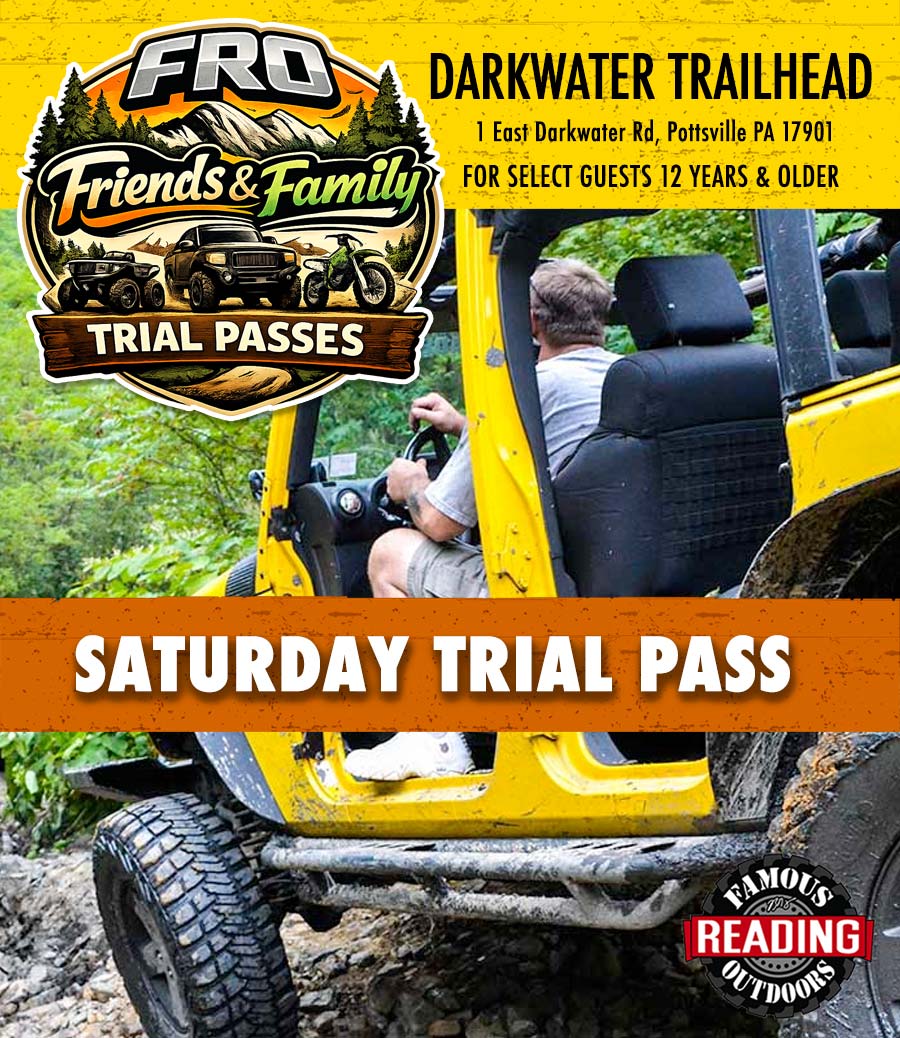 FRO Refer a Friend Family Trial Passes - SATURDAY