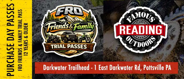FRO's Friends & Family - Trial Day Passes (Purchase Passes)