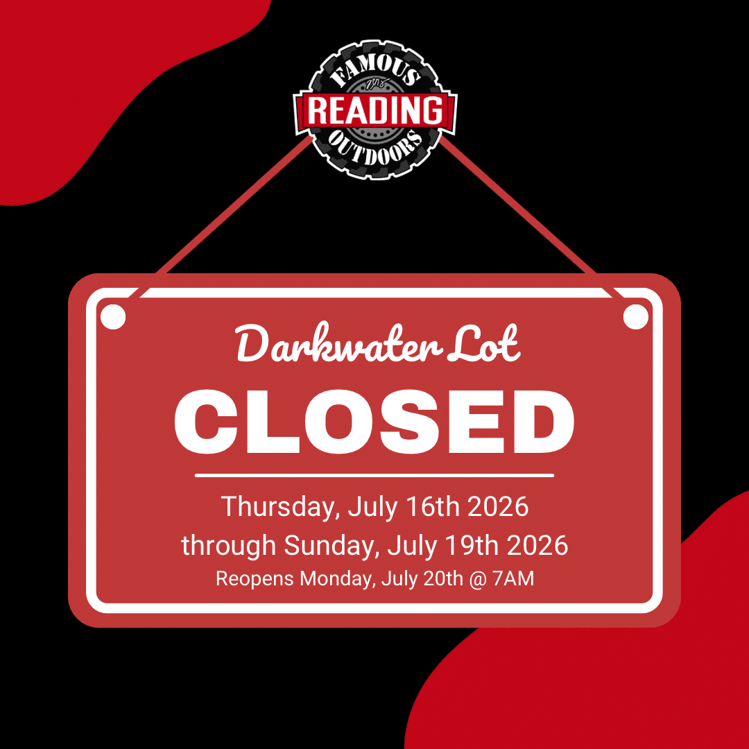 FRO Darkwater CLOSED: Thursday, July 16, 2026 through Sunday, July 19, 2026. Reopens Monday, July 20, 2026 at 7am.