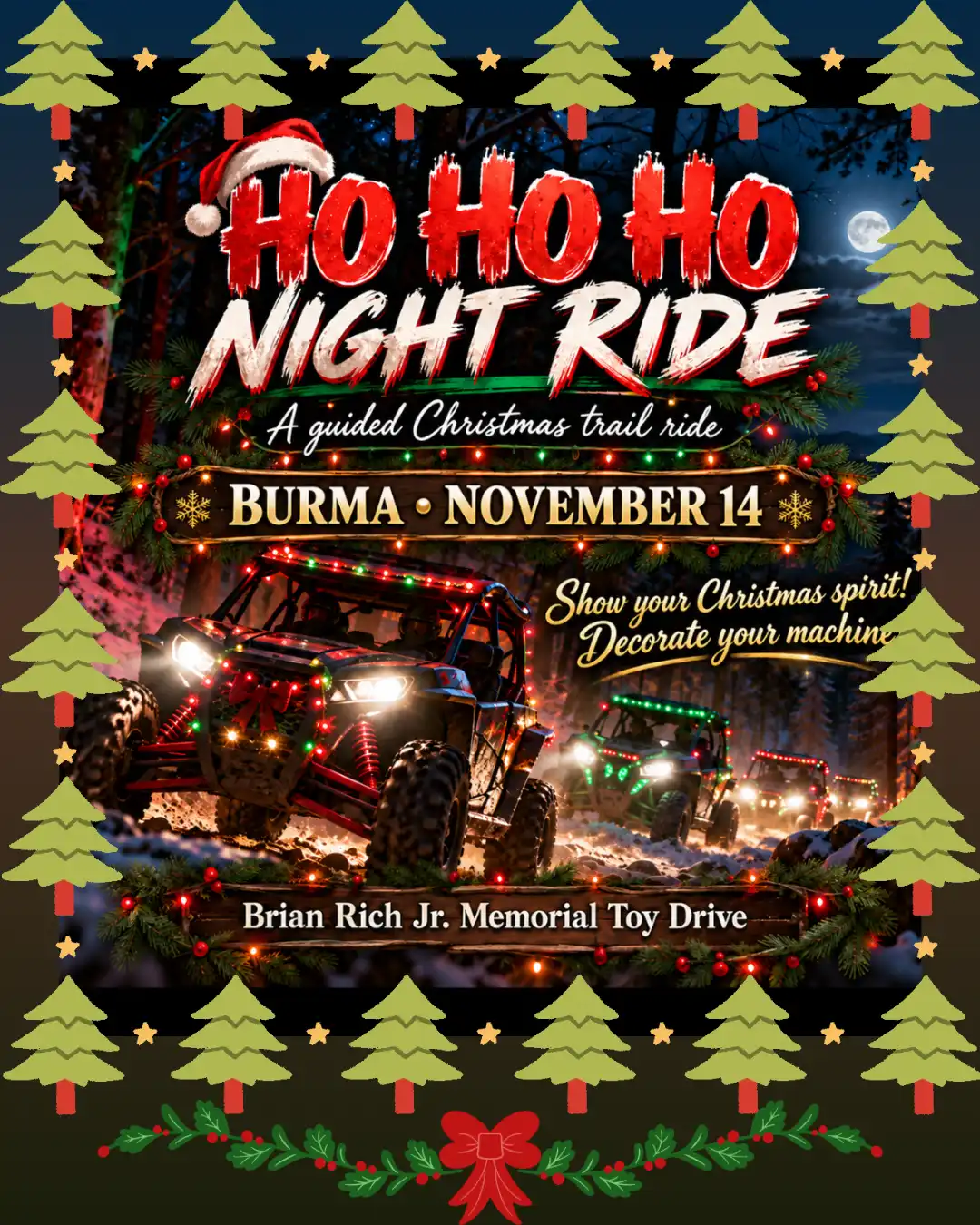 Brian Rich Jr. Memorial Toy Drive — Burma | November 14, 2026