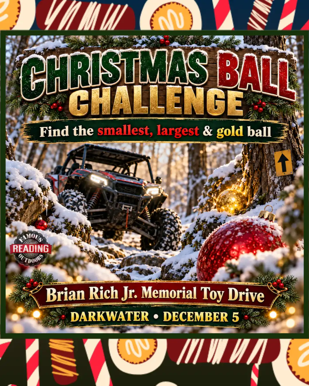 Brian Rich Jr. Memorial Toy Drive — Darkwater | December 5, 2026